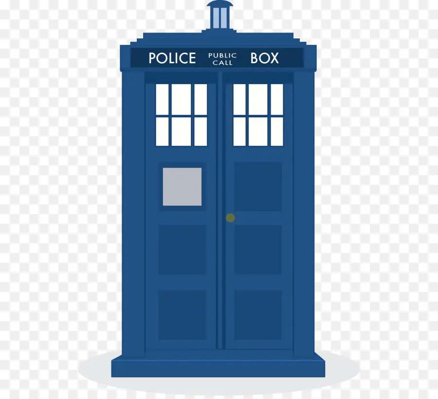 Caja De Policía Azul，Tardis PNG