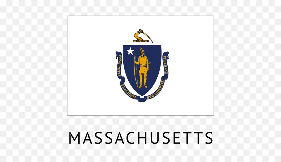 Bandera De Massachusetts，Estado PNG