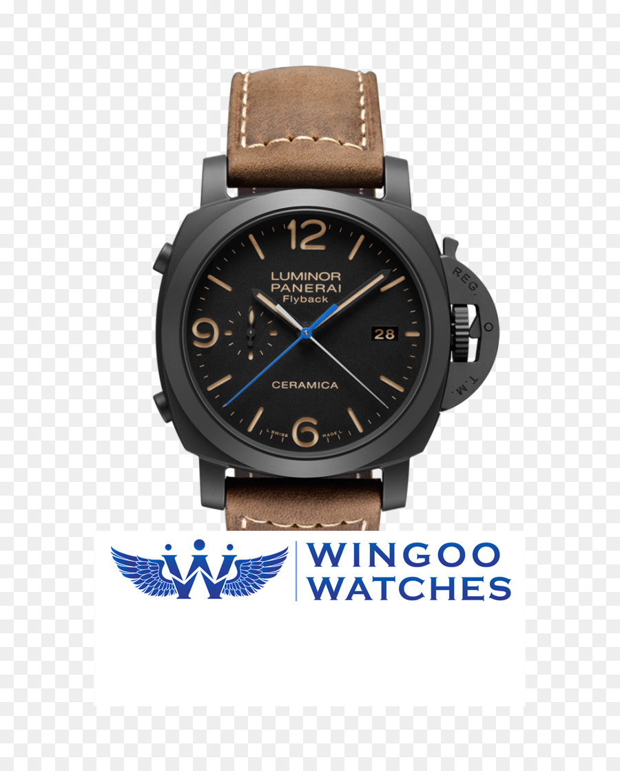 Panerai Luminor 1950 3 Days Chrono Flyback Automático De Ceramica，Panerai PNG