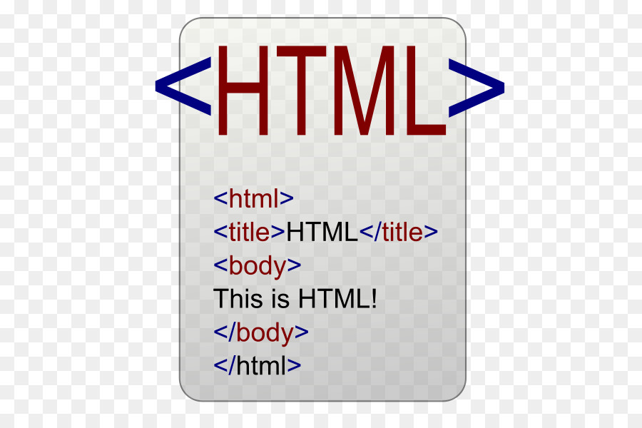 Lenguaje De Marcado De，Html PNG