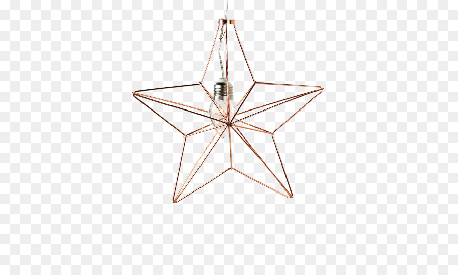 Lámpara Estrella，Bombilla PNG