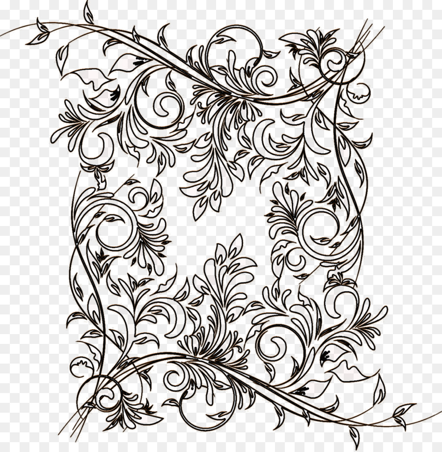 Diseño Floral，Dibujo PNG