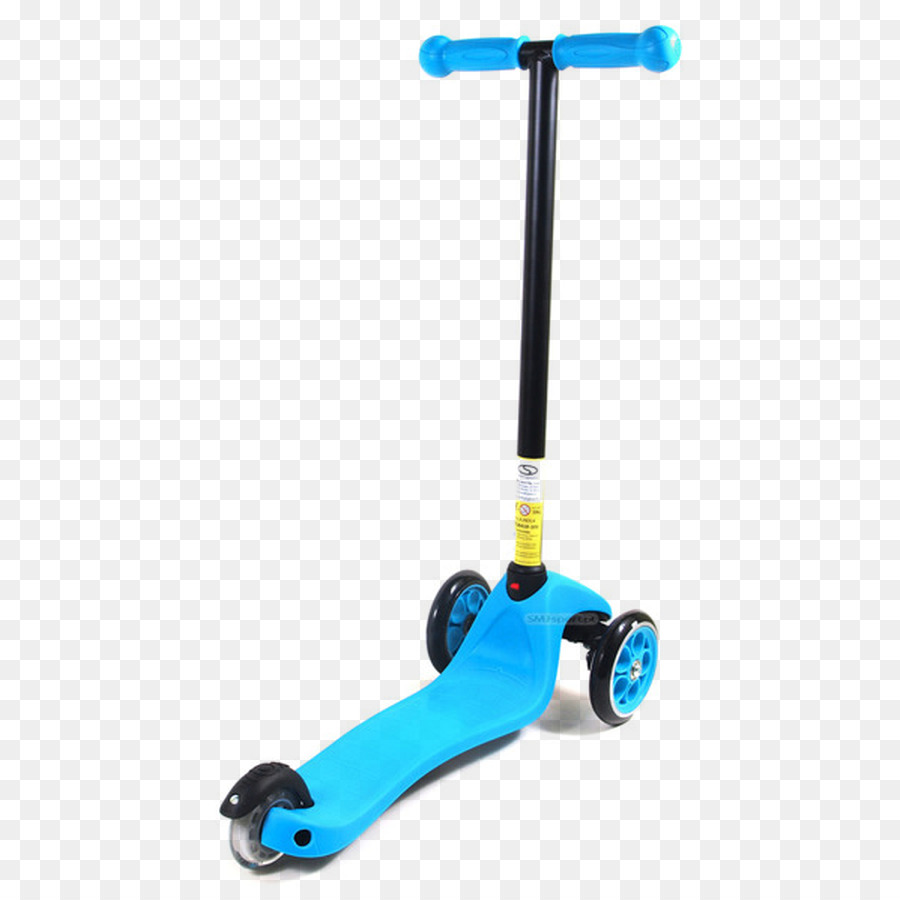 Kick Scooter，Azul PNG