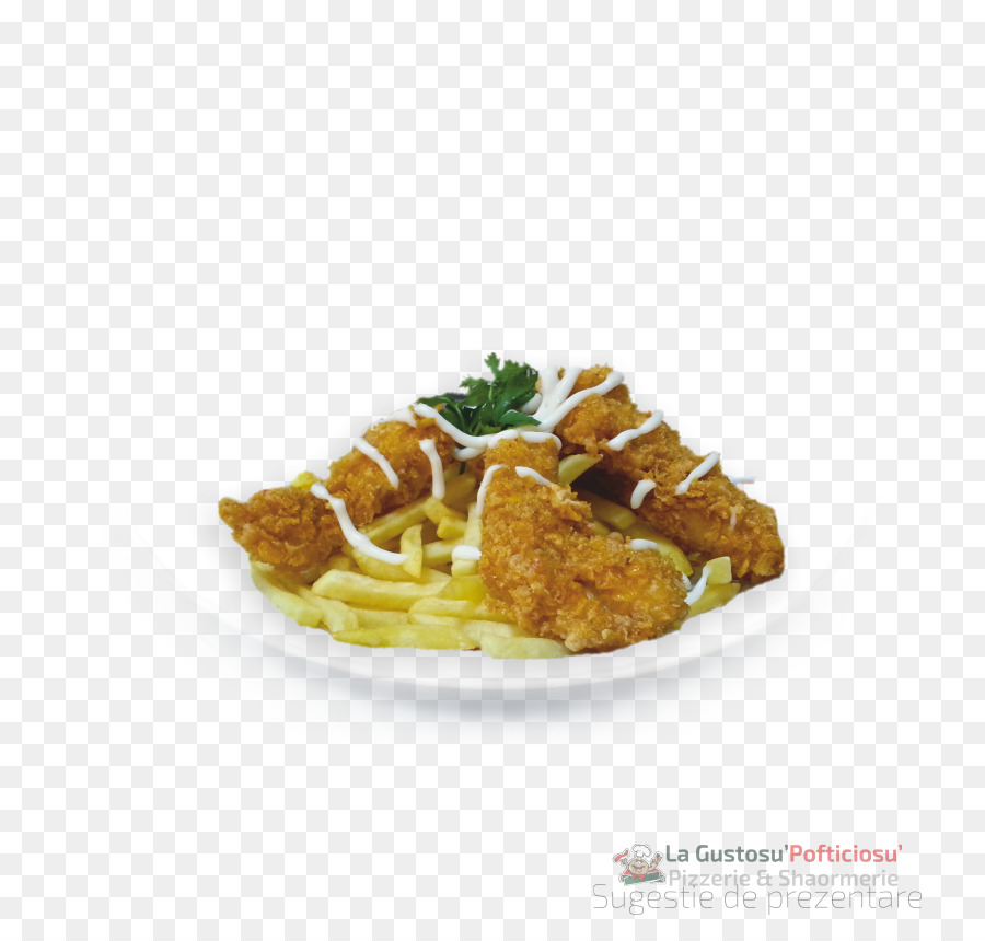 Crujiente Pollo Frito，Pizza PNG