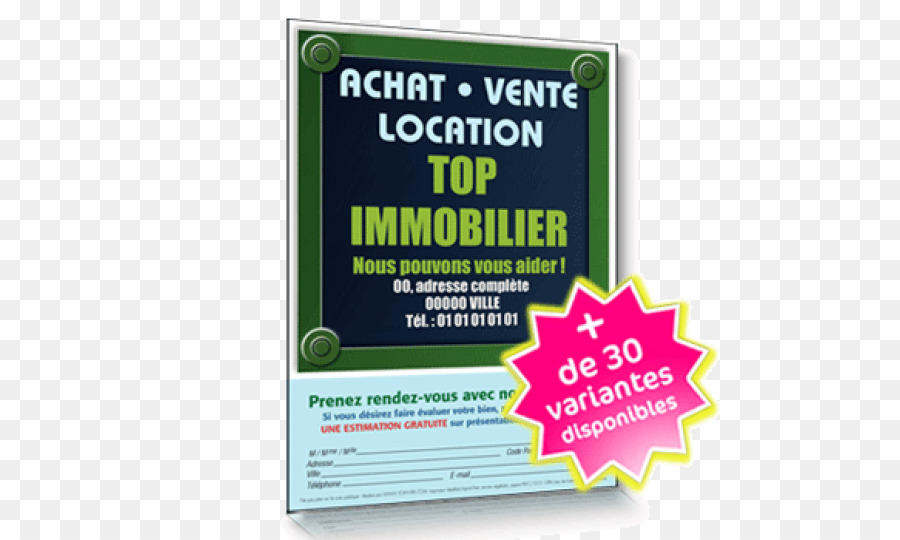 Flyer，Real Estate PNG