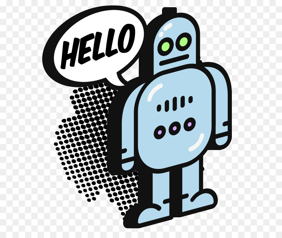 Robot，Saludo PNG