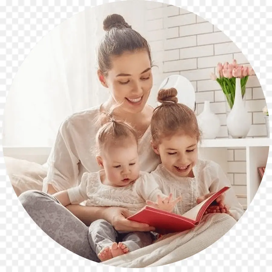 Madre E Hijos，Lectura PNG