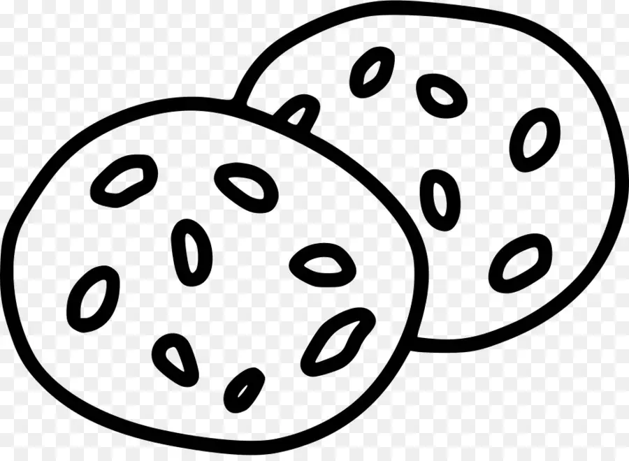 Galletas De Chispas De Chocolate，Dibujo PNG