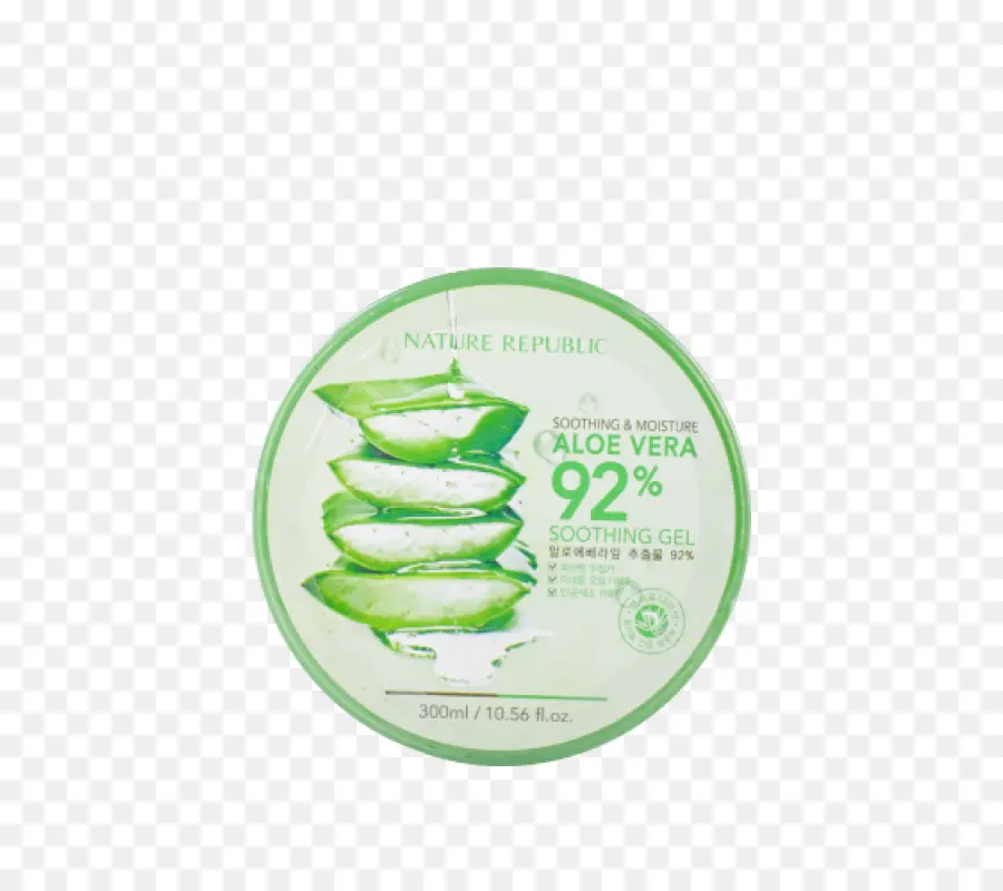 La Naturaleza República Calmante Humedad Aloe Vera 92 Calmante Gel，Aloe Vera PNG