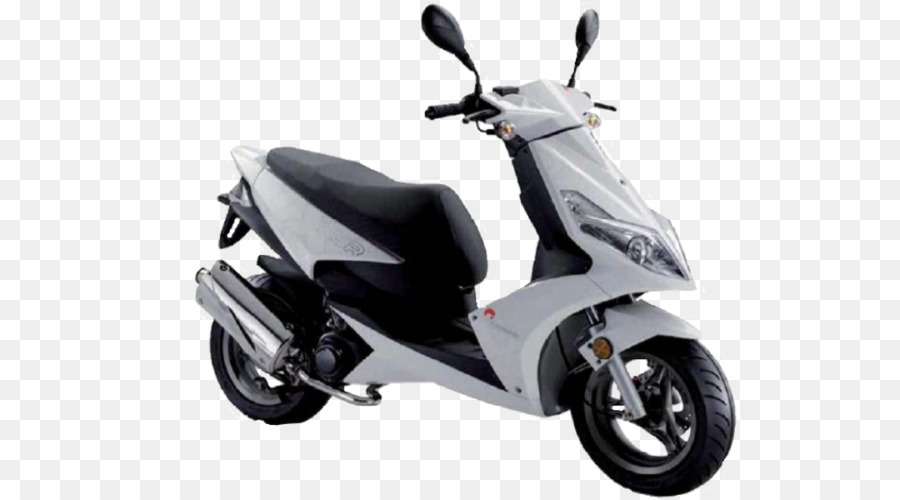 Scooter Blanco，Moto PNG