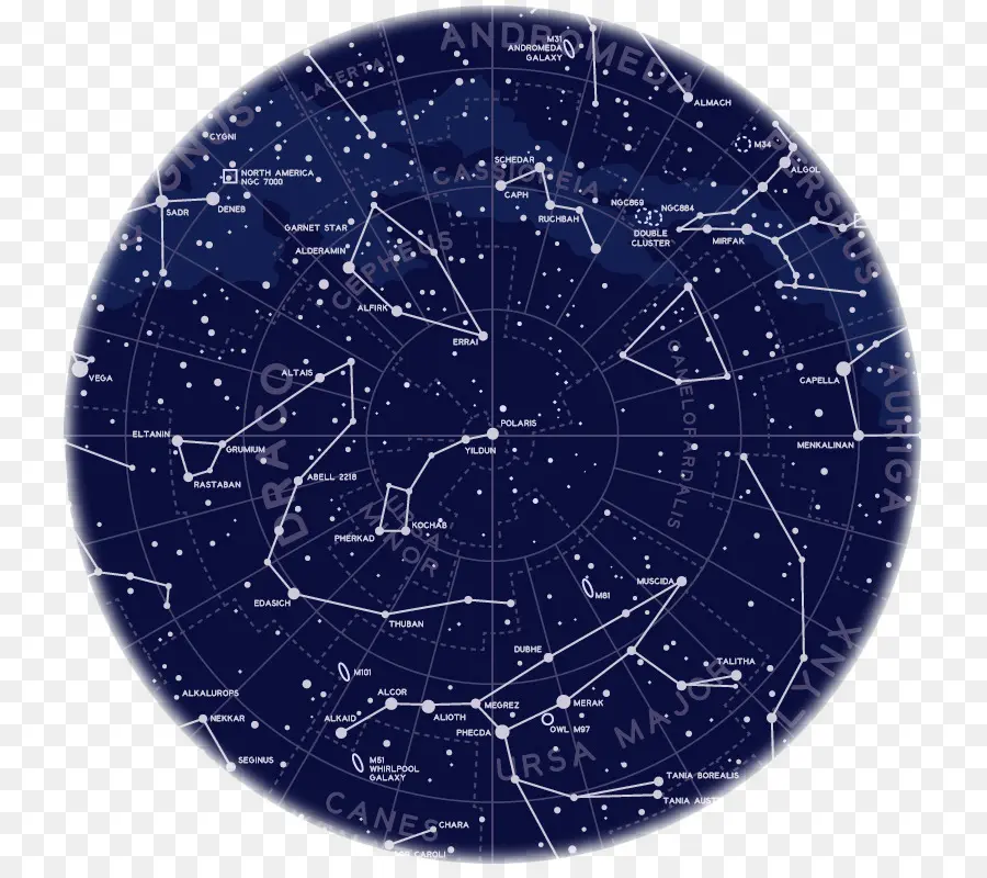 Constelación，Mapa De Estrellas PNG