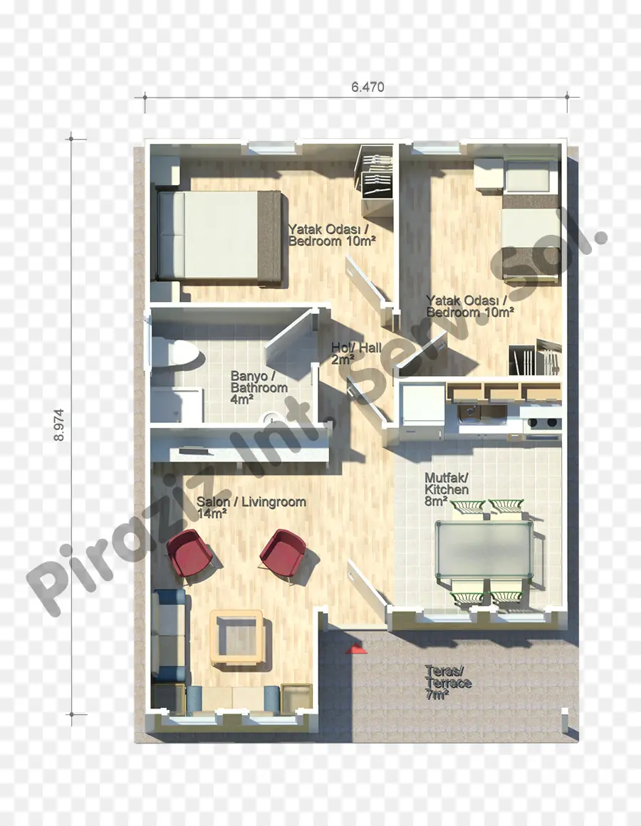 Plano De Planta，Casa PNG