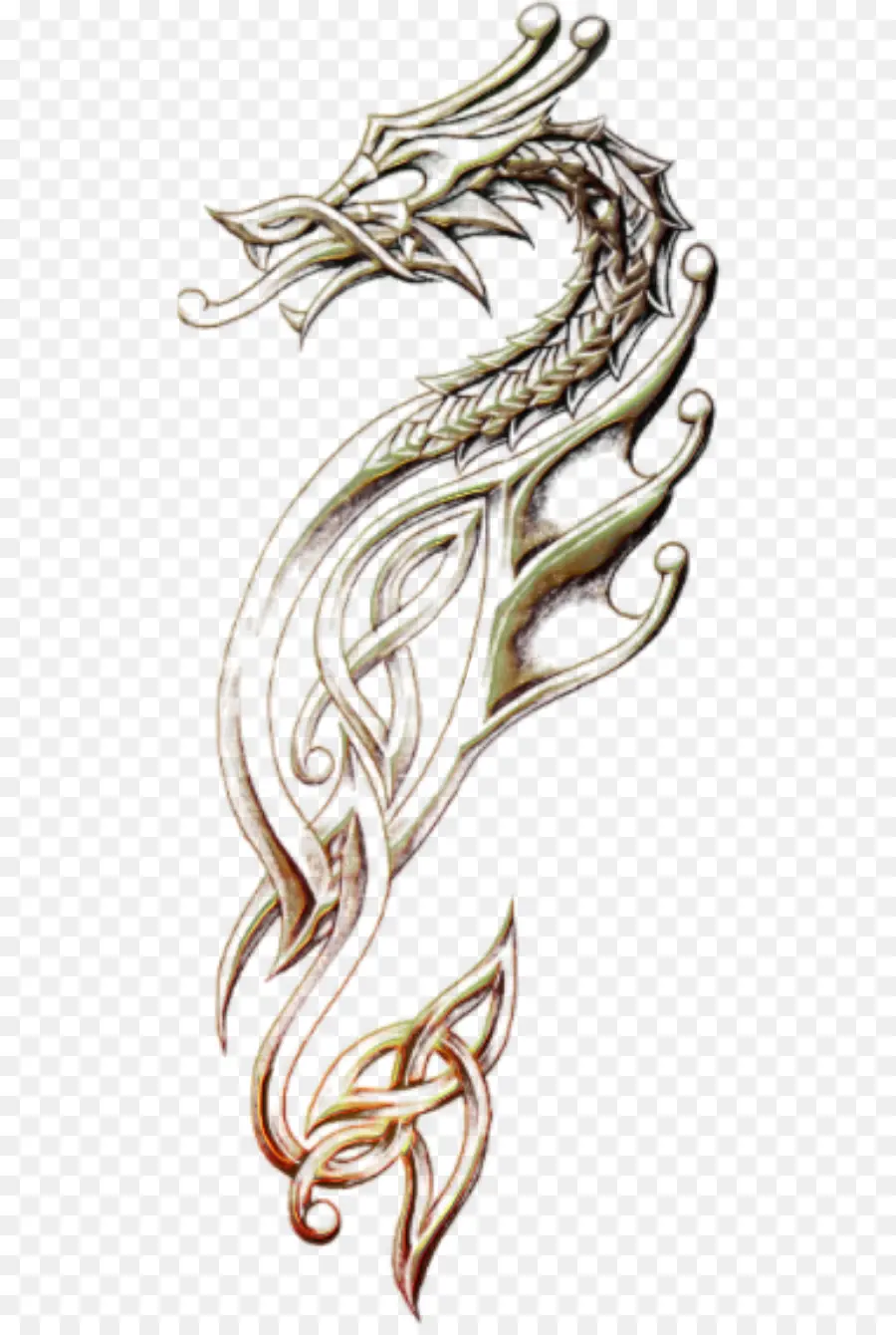 Tatuaje De Dragón，Dragón PNG