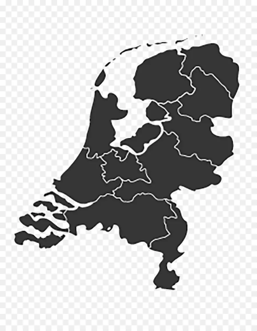 Países Bajos，Mapa PNG