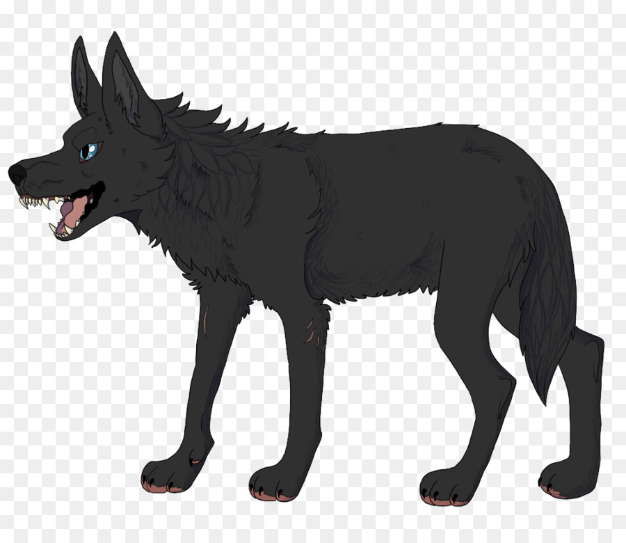 Lobo Negro，Dibujos Animados PNG