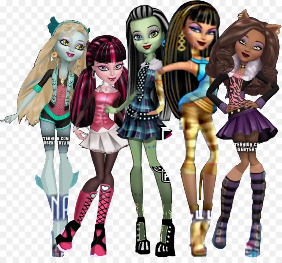 Personajes De Monster High，Muñecas PNG