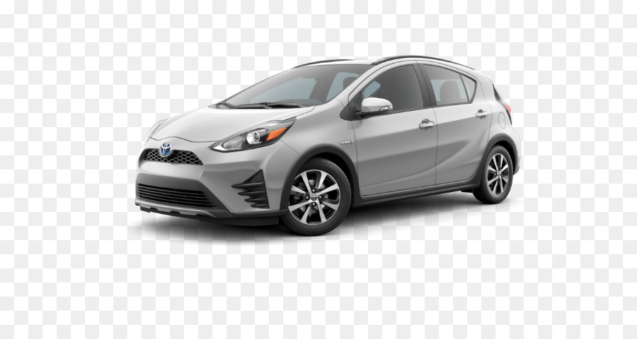 Toyota，2018 Toyota Prius C Cuatro PNG