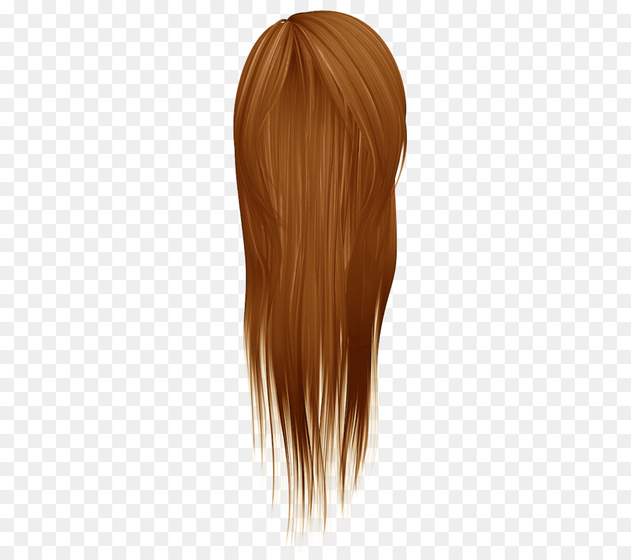 Cabello Castaño，Capas De Pelo PNG