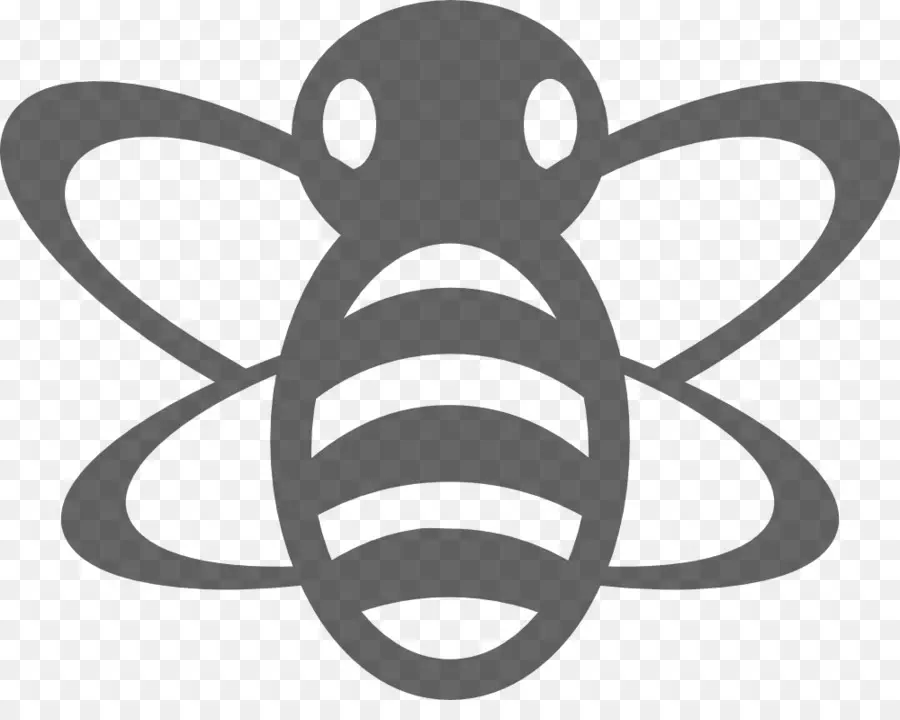 Icono De Abeja，Insecto PNG