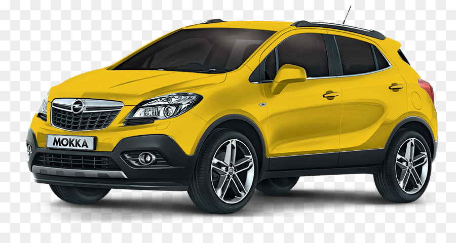 Coche Amarillo，Suv PNG