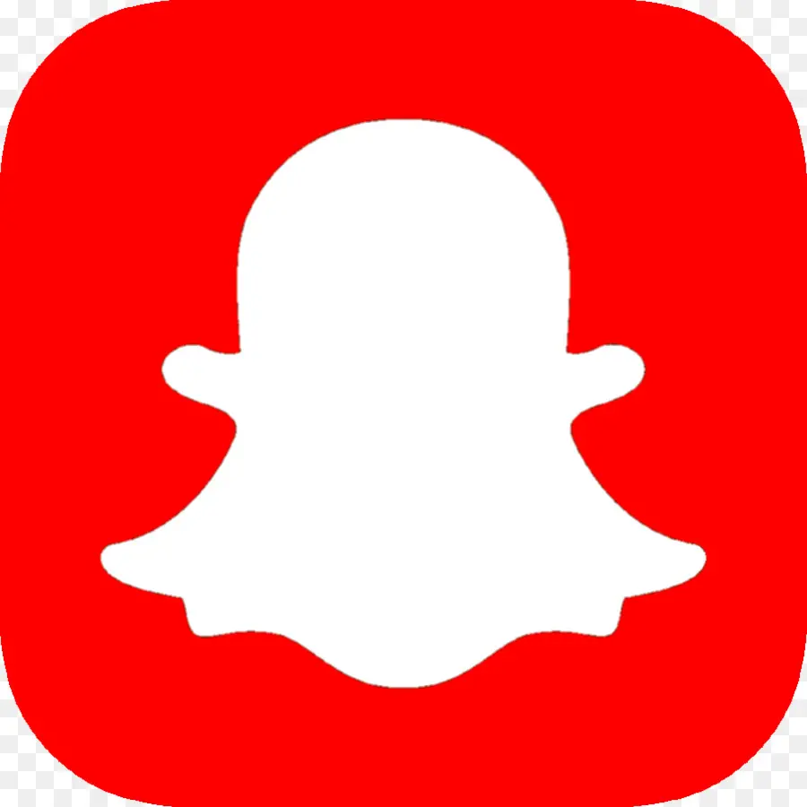 Logotipo Rojo De Snapchat，Snapchat PNG