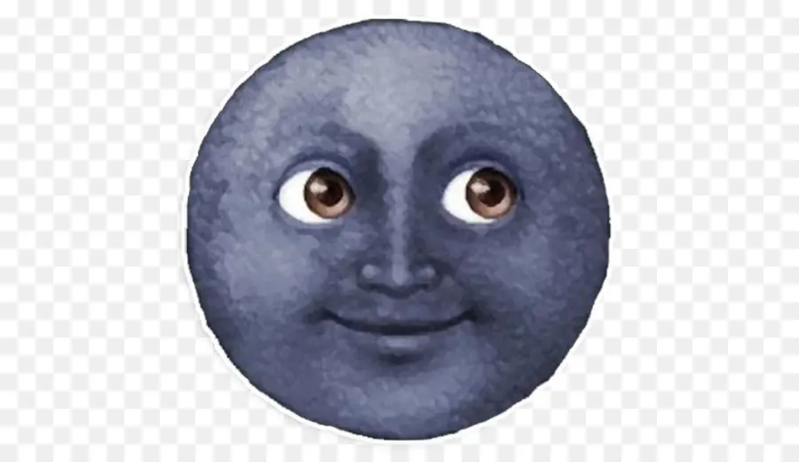 Cara De Luna Azul，Rostro PNG