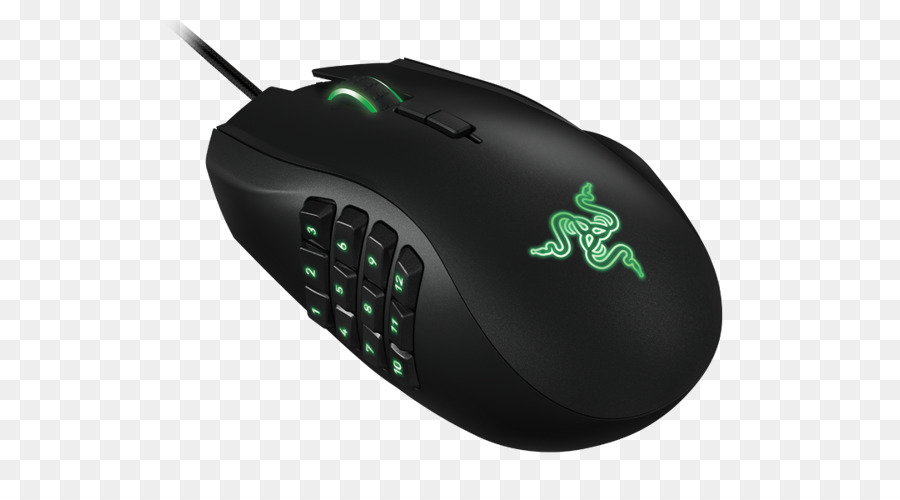 El Ratón De La Computadora，Razer Naga PNG