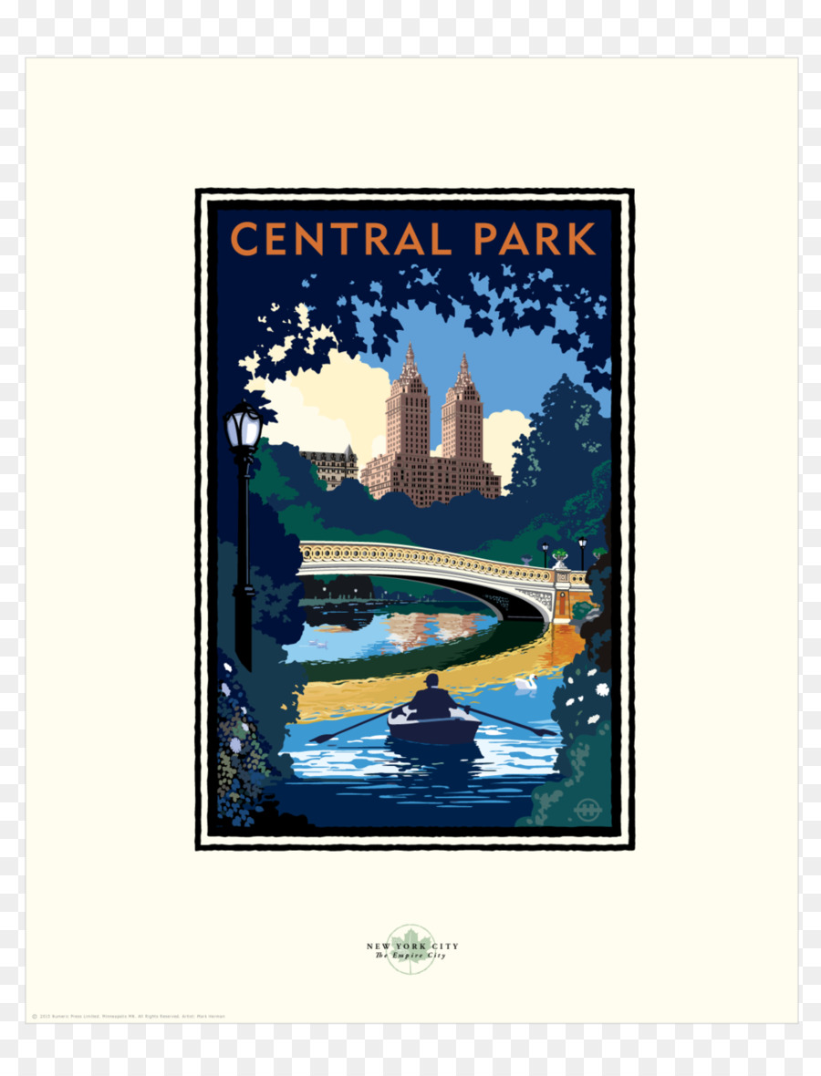 Parque Central Póster，Puente PNG