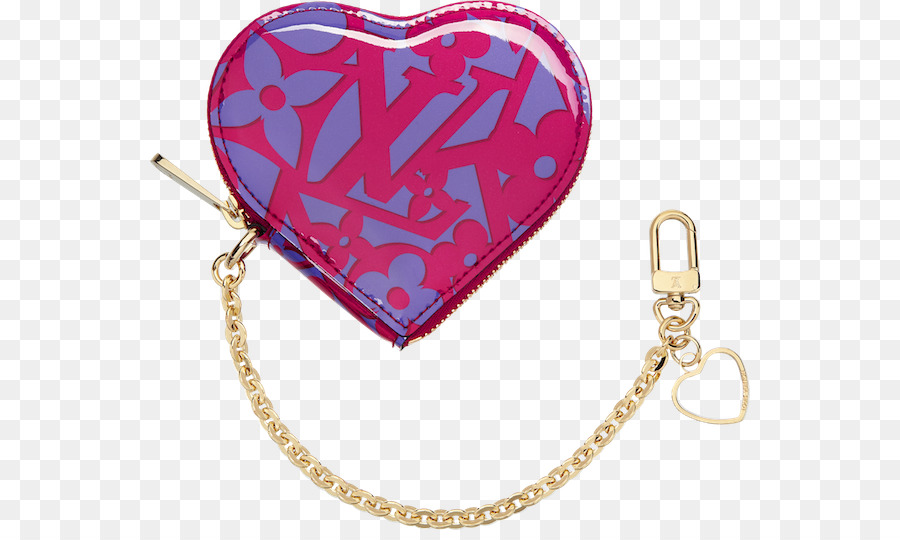 Billetera En Forma De Corazon，Luis Vuitton PNG