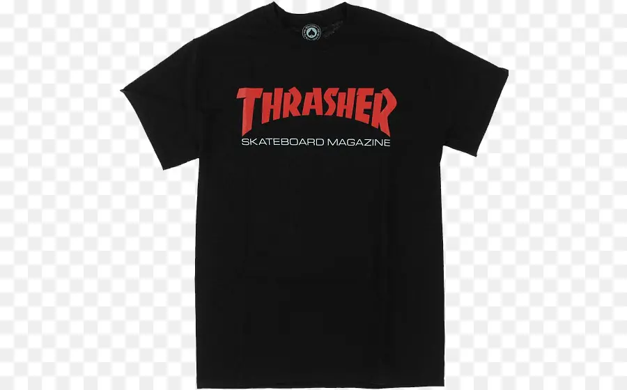 Camiseta，Thrasher Presenta Skate Y Destruir PNG