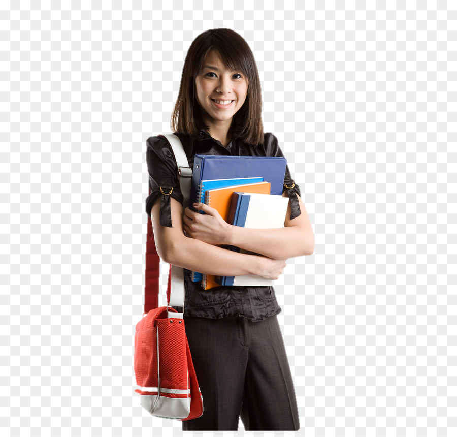 Estudiante Con Libros，Libros PNG