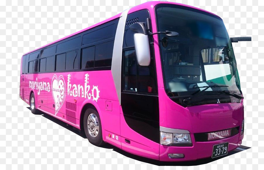 Autobús Rosa，Autobús Turístico PNG