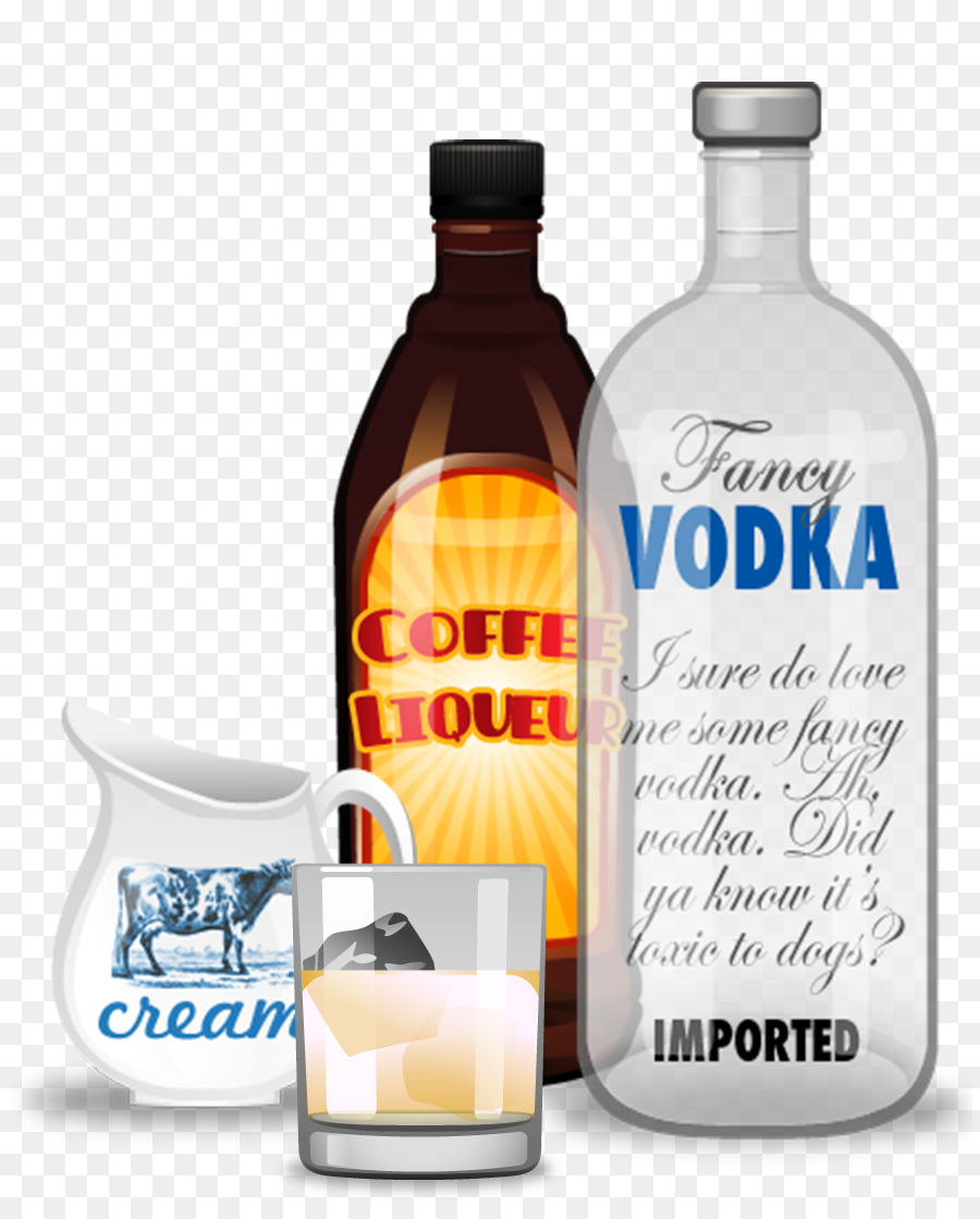 Botellas De Licor，Vodka PNG