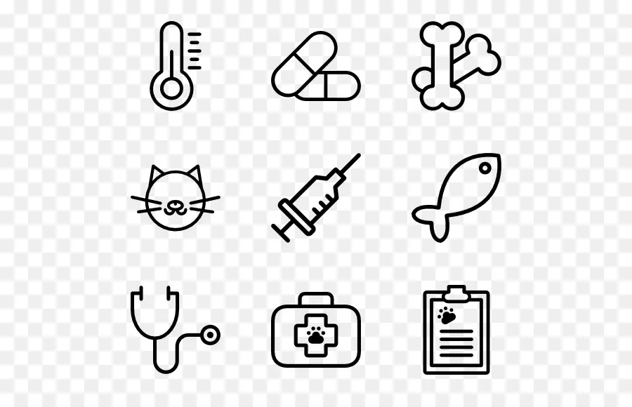 Iconos De Mascotas，Animales PNG