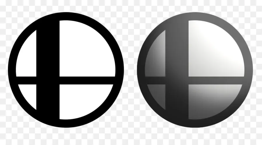 Logotipo De Smash Bros，Cruz PNG