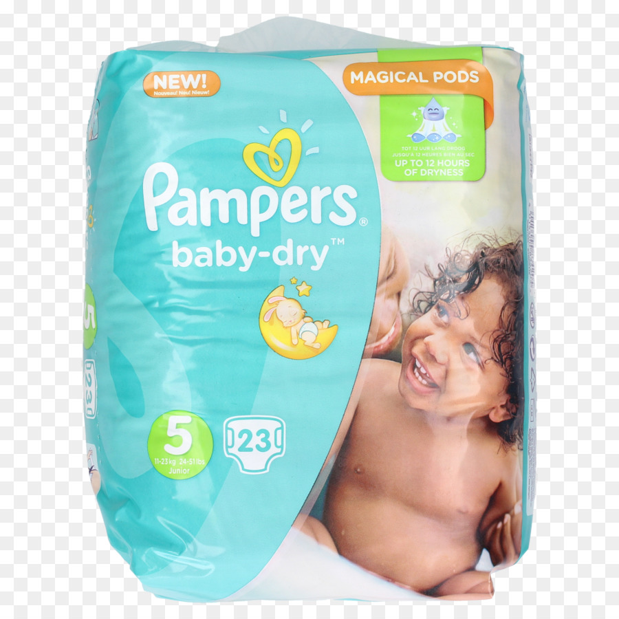 Pampers Baby Dry，Pañales PNG