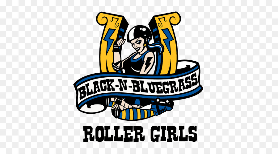 Blacknbluegrass Rollergirls，Derby De Rodillos PNG