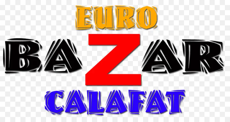 Logotipo Euro Bazar Calafat，Mercado PNG