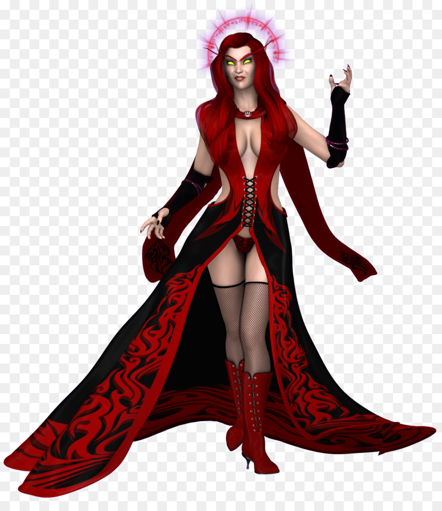 Personaje De Fantasía，Rojo PNG