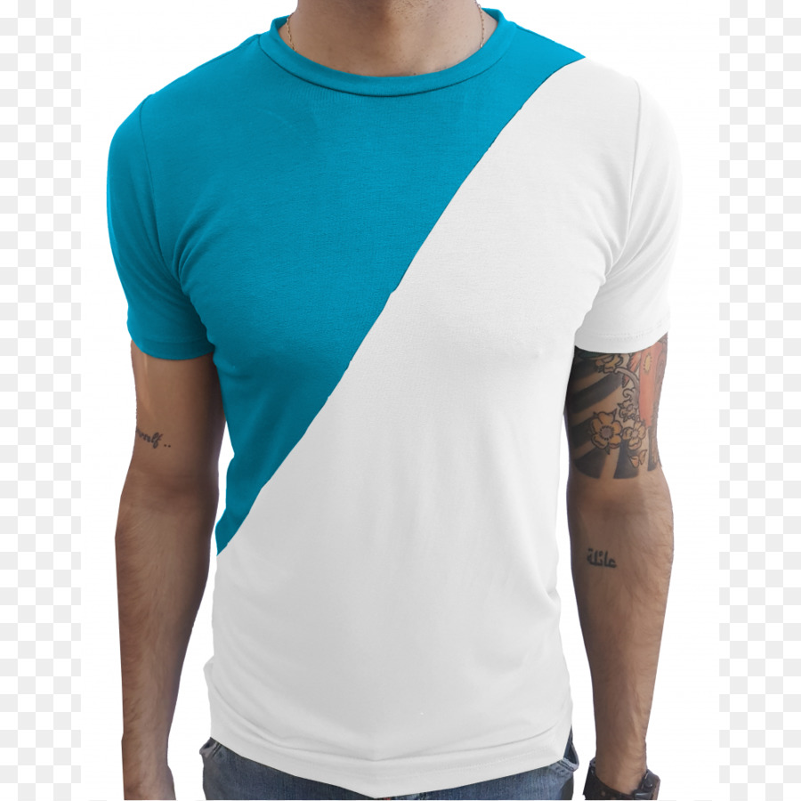 Camiseta，Azul PNG