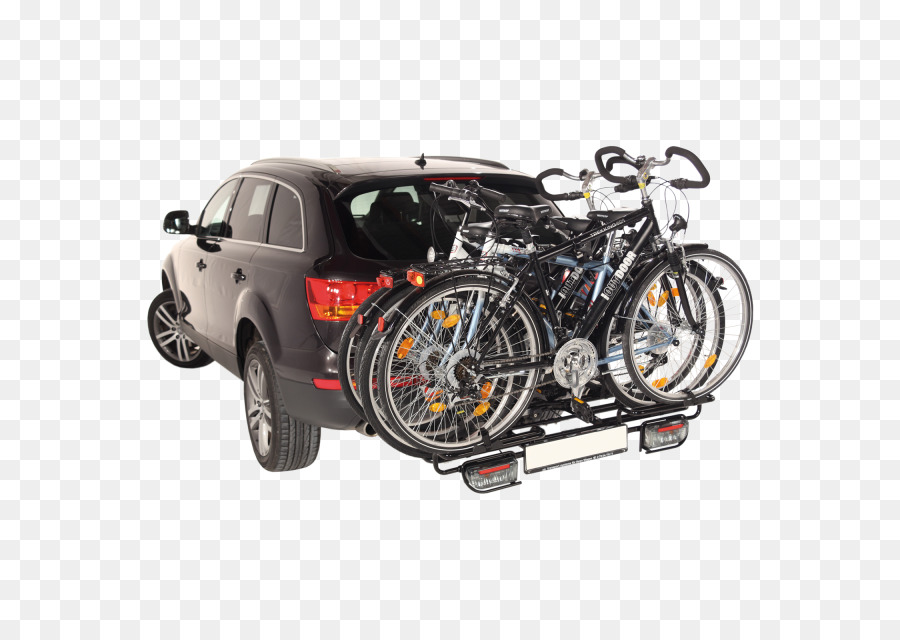 Coche Con Bicicletas，Portabicicletas PNG