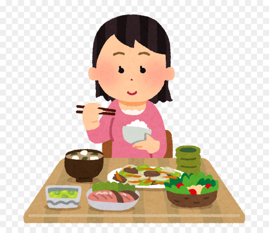 Niña Comiendo，Palillos PNG