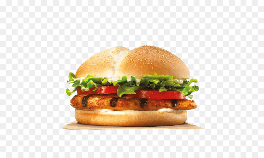 Whopper，Sandwich De Pollo PNG