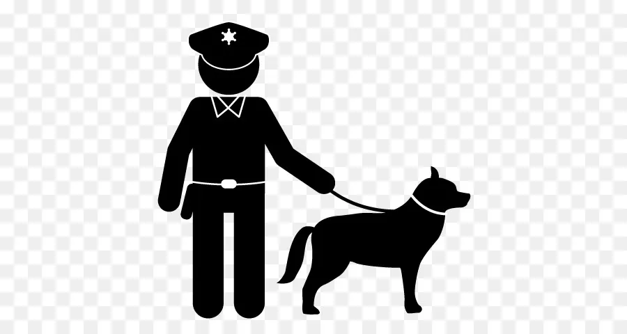 Oficial De Policia，Perro PNG