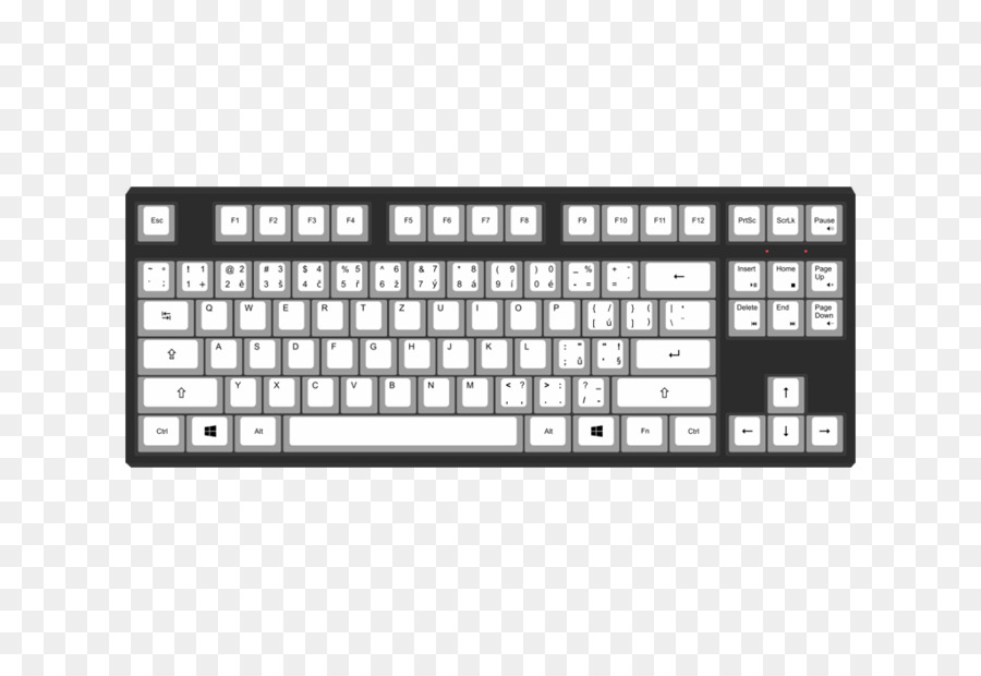 Teclado De La Computadora，Keycap PNG