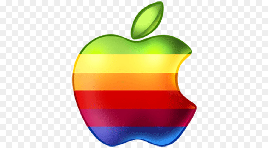 Logotipo De Manzana，Colores Del Arcoiris PNG