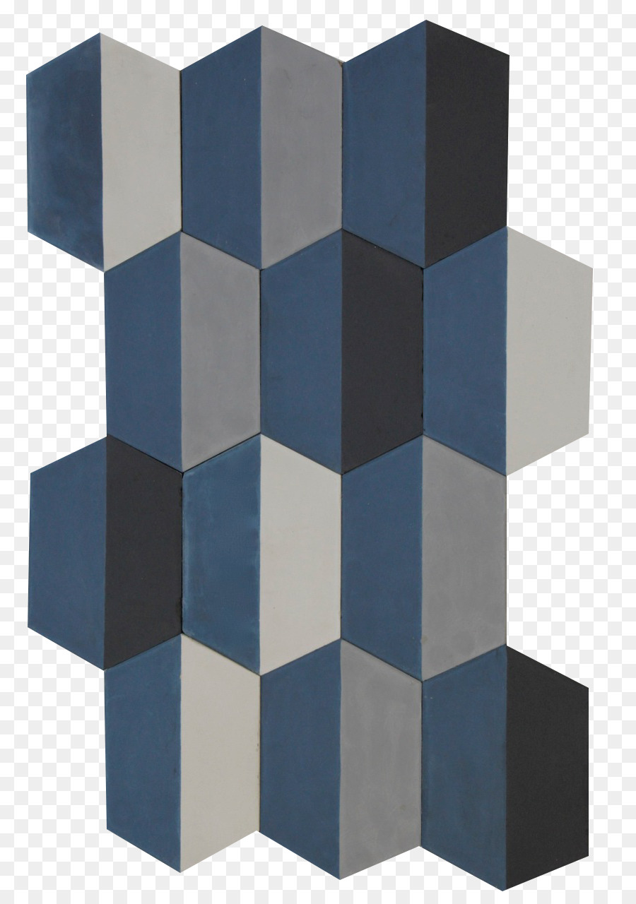 Azulejos Geométricos，Azul PNG