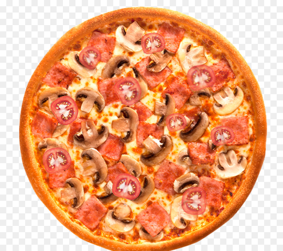 Pizza，Jamón PNG