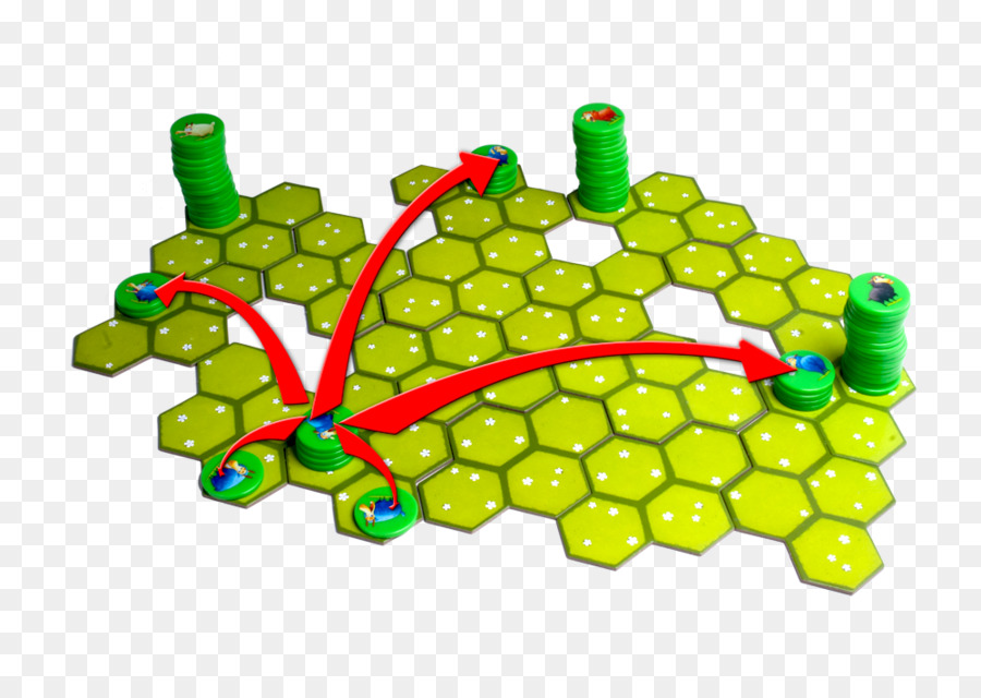 Juego De Mesa，Azulejos Hexagonales PNG