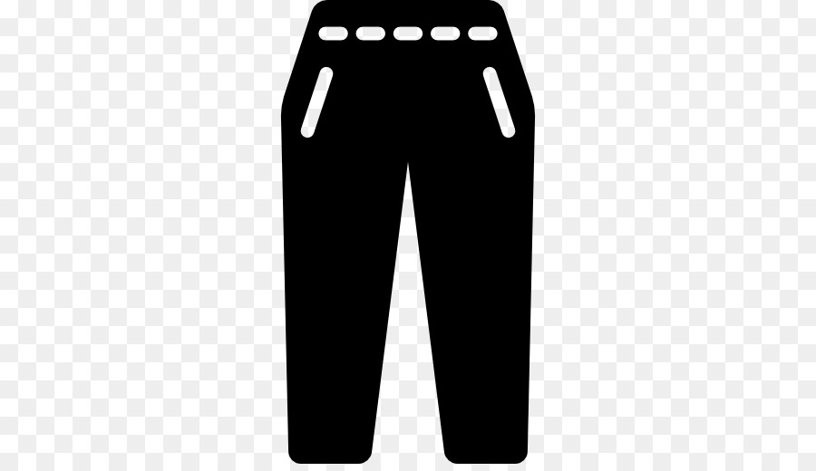 Pantalones Negros，Prenda PNG